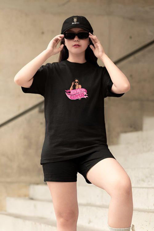 Hot Mess Female Oversized Tshirt