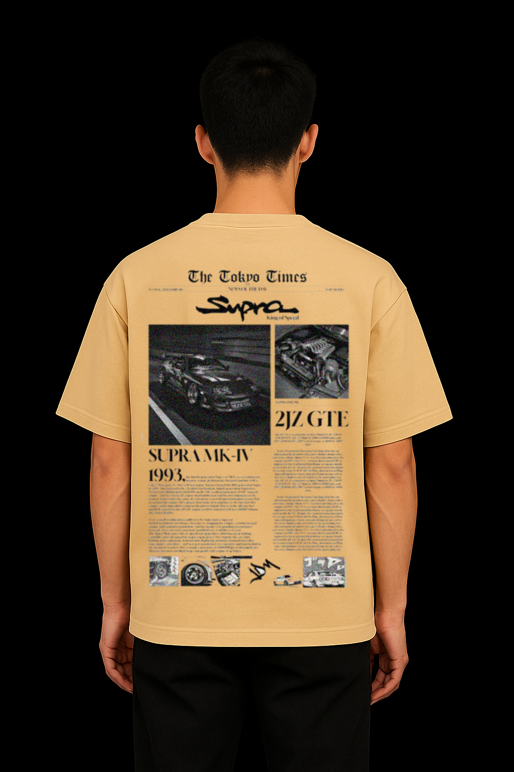 Dashhing Supra Oversized Unisex Tee