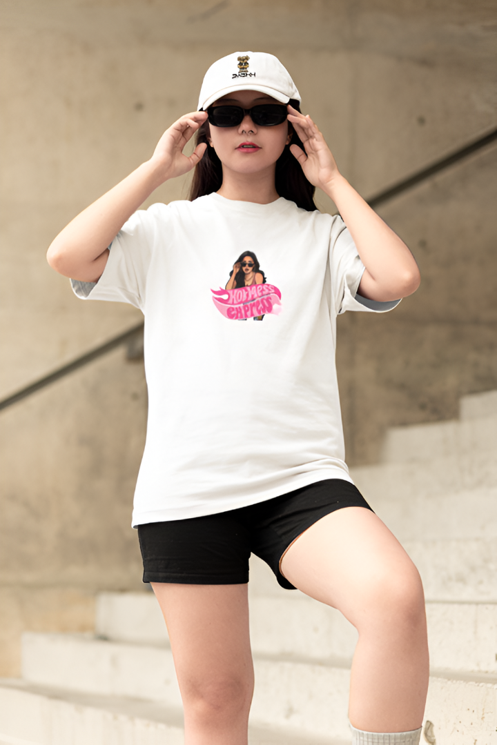 Hot Mess Female Oversized Tshirt