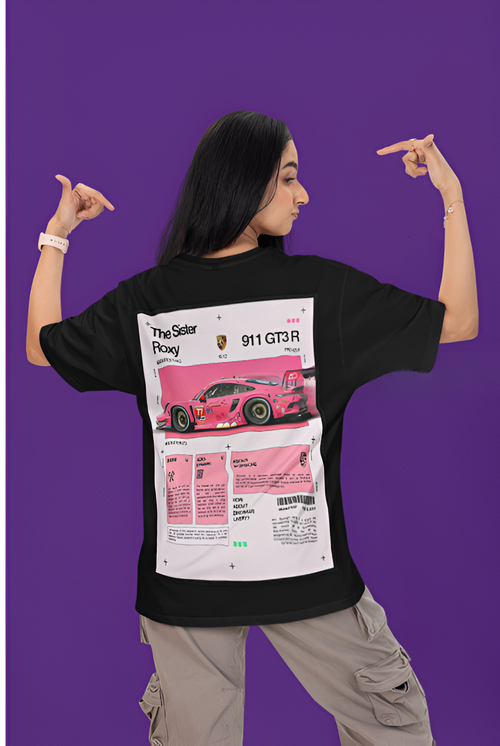 Hot Mess Female Oversized Tshirt