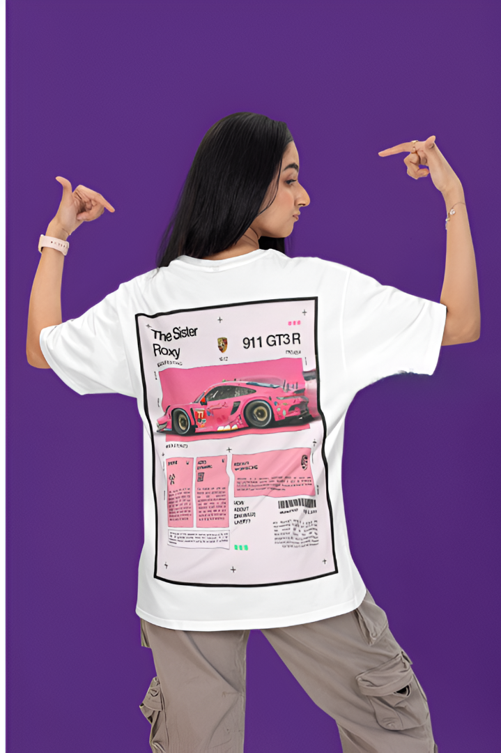 Hot Mess Female Oversized Tshirt